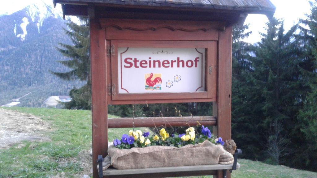 Steinerhof Daire Dobbiaco Dış mekan fotoğraf